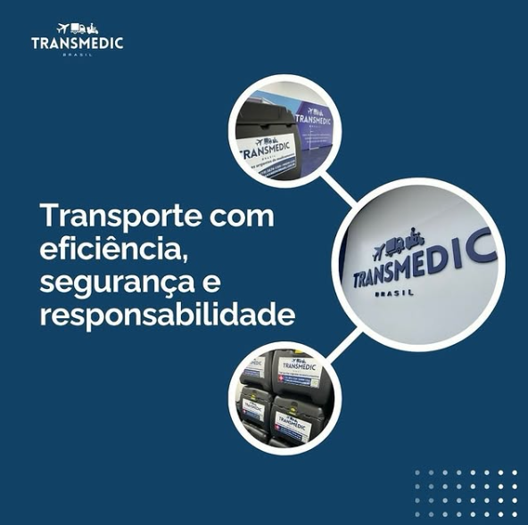 Transporte com eficiência, segurança e responsabilidade Transmedic Brasil